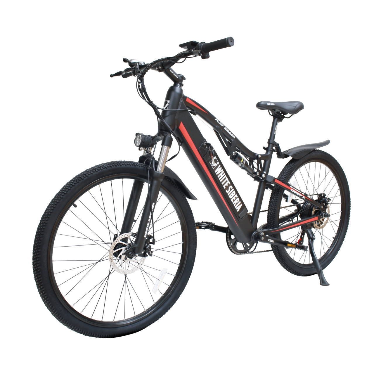 электровелосипеда White Siberia CAMRY X Black Edition 500W(МР)